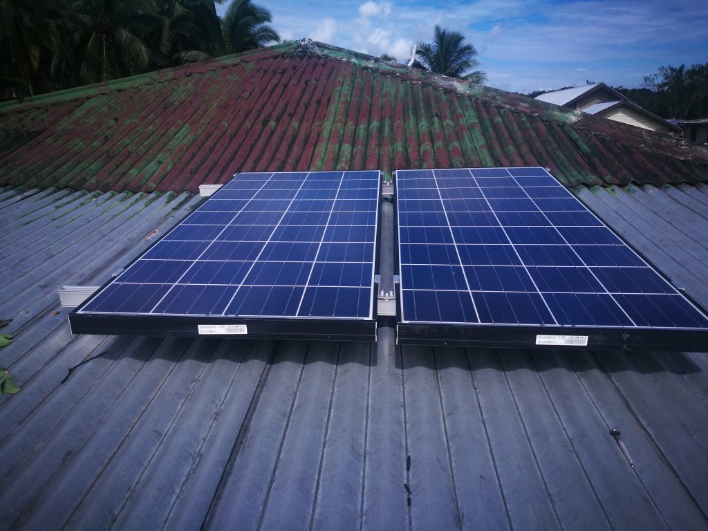 Solar Installation Completed in the highlands of Namosi Solar Fiji