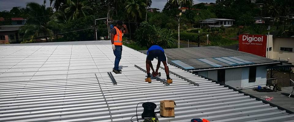 Hybrid Solar System for Solar Fiji Office