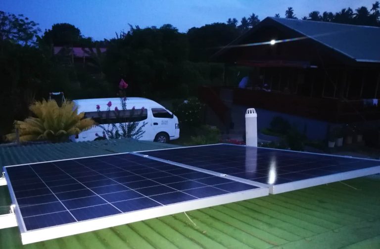 Solar System Installed in Waiyevu, Taveuni Island Solar Fiji