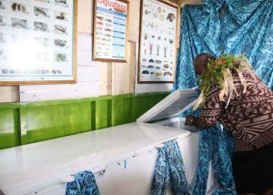 Ministry of Fisheries Hands Over Two Solar Freezers to Fishermen in Udu, Totoya, Lau