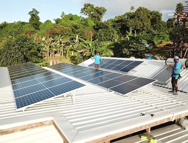 Commercial Off Grid Solar System in Taveuni, Fiji Solar Fiji