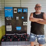 Victron Off Grid Solar System for Bethams Beach Cottage in Nananu-i-Ra