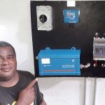 Offgrid Solar System in Staff Quarters in Malolo Island
