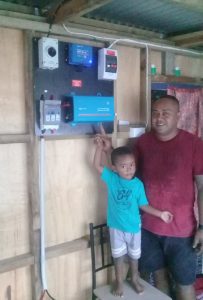 0.6kWp Offgrid Solar System in Moala Island, Fiji