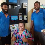 Commercial Victron Off Grid Solar System for Post Fiji Office in Daria, Vanua Levu