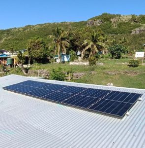 Offgrid Solar System for Ministry of Fisheries in Kia Island