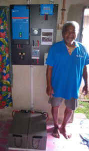 0.88kWp Offgrid Solar System in Moce Island, Fiji