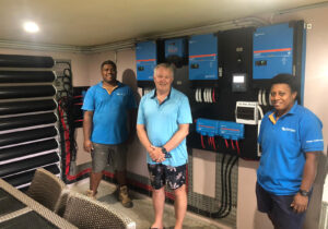 17.10kWp Commercial Stand-Alone Solar System for Out of the Blue Resort, Fiji