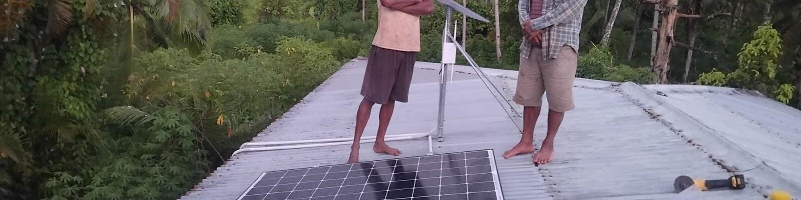 Off-Grid Solar System Powering Starlink in Wailevu Village, Vanua Levu, Fiji