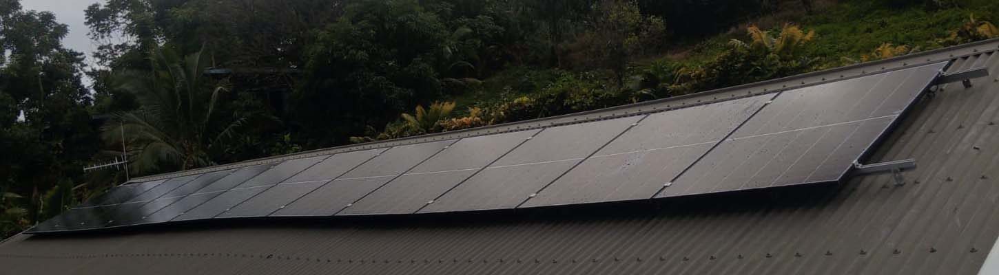 5.64kWp Offgrid Solar System in Taveuni, Fiji