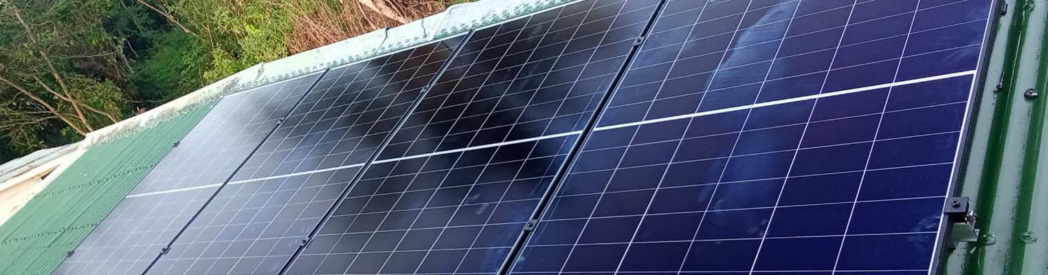 Commercial Victron Off Grid Solar System for Post Fiji Office in Gau