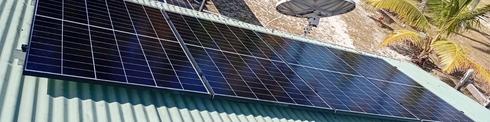 Commercial Victron Off Grid Solar System for Post Fiji Office in Kabara