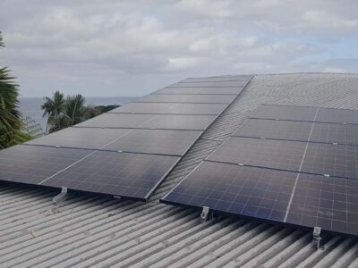 Hybrid Solar System Installation in Taveuni