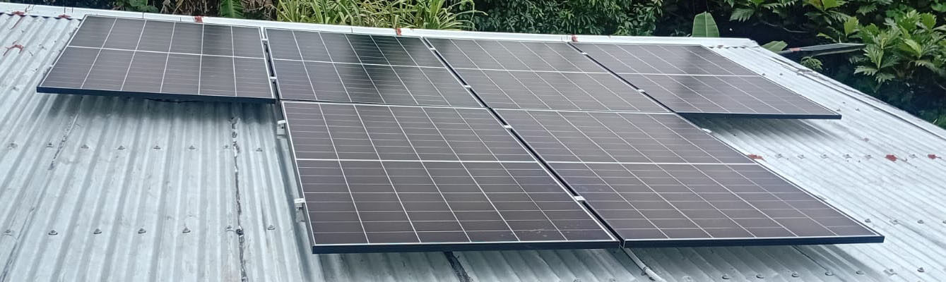 2.64kWp Off-grid Solar System in Rabi Island