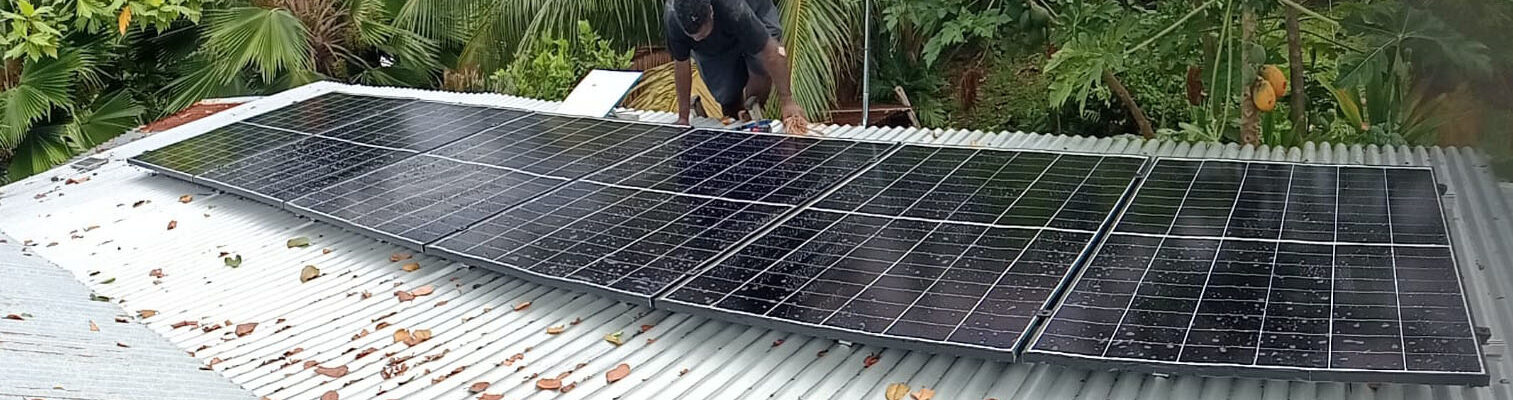 2.82kWp Offgrid Solar Installation in Malha’a, Rotuma